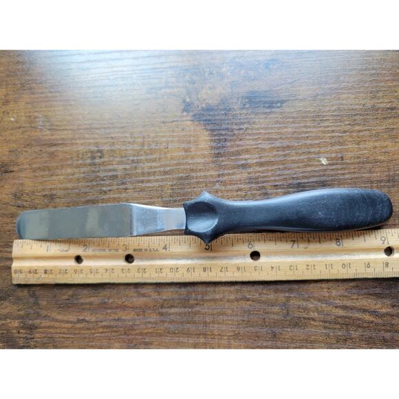 Vintage Wilton Comfort Grip Frosting Spatula - 9" - Black - Japan - Picture 8 of 8